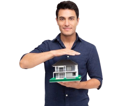 Man with Home